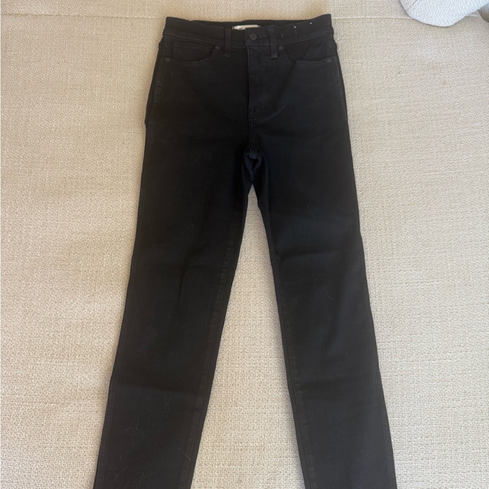 Madewell Women's Black Stovepipe Skinny Jeans